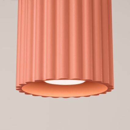 Spotvalgusti AURA 1xGU10/10W/230V läbimõõt 10 cm roosa