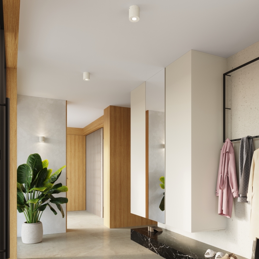 Suunavalgusti ORBIS 1xGU10/10W/230V betoon/kreem