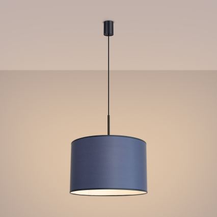 Rippvalgusti NEVIA 1xE27/15W/230V läbimõõt 40 cm sinine