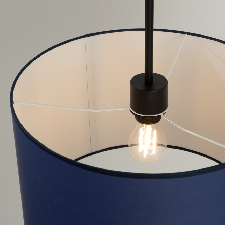 Rippvalgusti NEVIA 1xE27/15W/230V läbimõõt 40 cm sinine