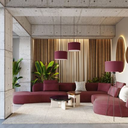 Põrandalamp NEVIA 1xE27/15W/230V punane