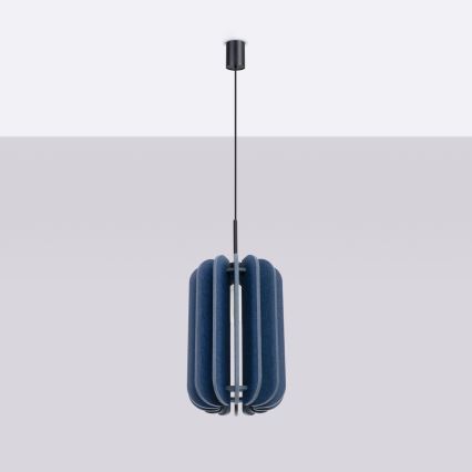 Pendelvalgusti kaablil MULA 1xE27/15W/230V läb. 27 cm sinine