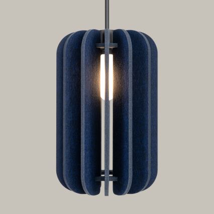 Pendelvalgusti kaablil MULA 1xE27/15W/230V läb. 27 cm sinine