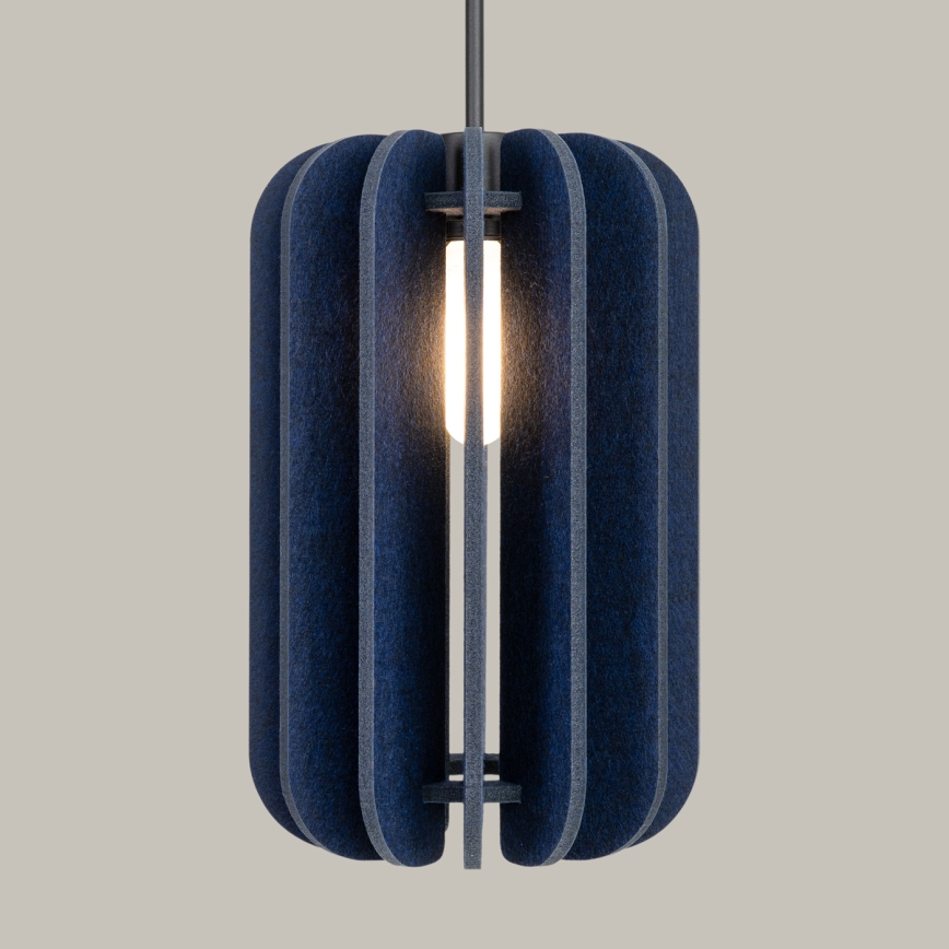 Pendelvalgusti kaablil MULA 1xE27/15W/230V läb. 27 cm sinine