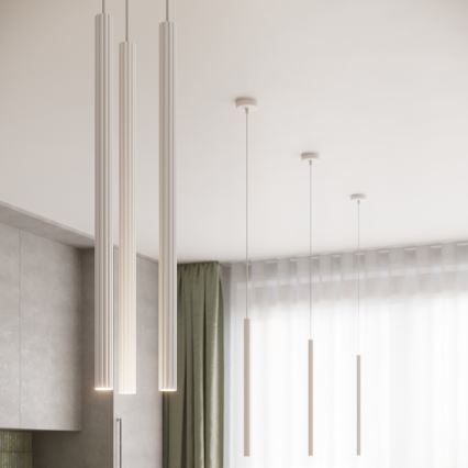 Ripatsvalgusti ARCHE kaabliga 2xG9/8W/230V valge