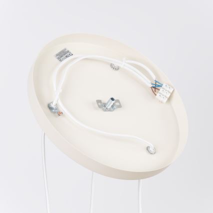 Kaabliga rippvalgusti ESTRIA 3xE14/10W/230V, läbimõõt 30 cm, kreemjas