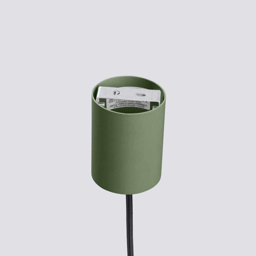 Rippvalgusti kaablil ESTRIA 1xE14/10W/230V, läbimõõt 14 cm, roheline