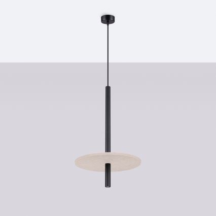 Rippvalgusti kaabliga FELTRO 1xG9/8W/230V must/kreem