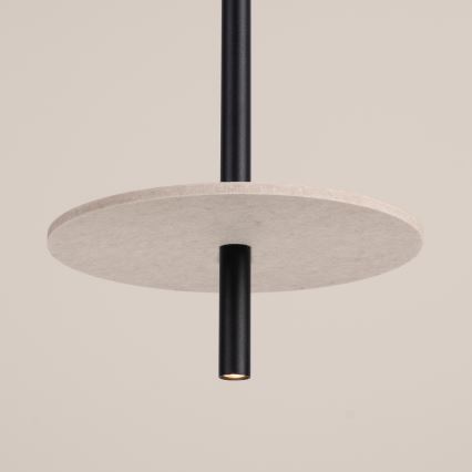 Rippvalgusti kaabliga FELTRO 1xG9/8W/230V must/kreem