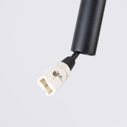 Rippvalgusti kaabliga FELTRO 1xG9/8W/230V must/kreem