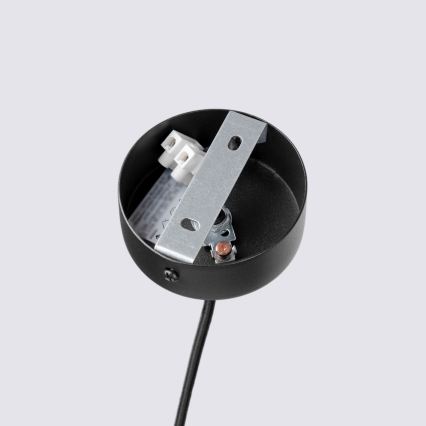 Kaabliga ripplamp PELTA 1xGU10/10W/230V must/kreemjas
