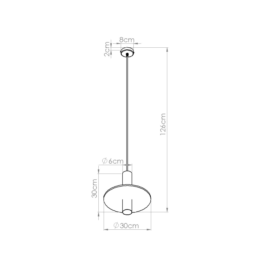 Kaabliga ripplamp PELTA 1xGU10/10W/230V must/kreemjas