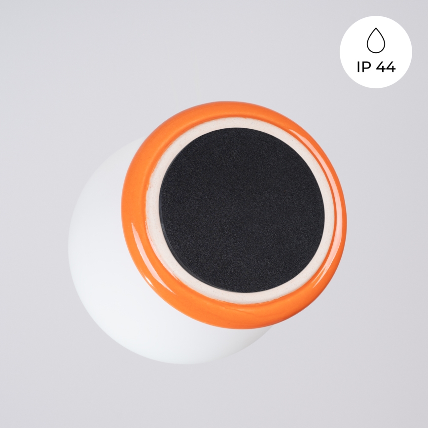 Vannitoa seinavalgusti ZORI 1xG9/8W/230V IP44 oranž