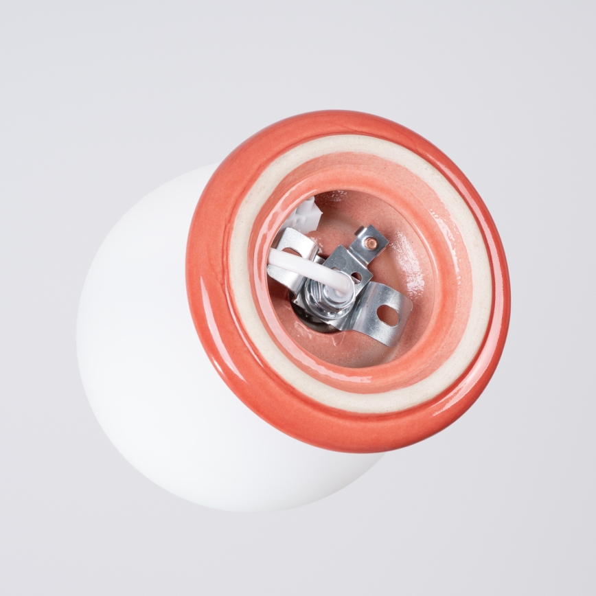 Vannitoa seinavalgusti ZORI 1xG9/8W/230V IP44 roosa