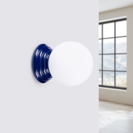 Vannitoa seinavalgusti ZORI 1xG9/8W/230V IP44 sinine