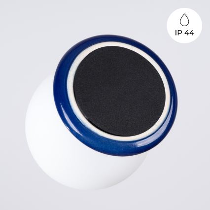 Vannitoa seinavalgusti ZORI 1xG9/8W/230V IP44 sinine