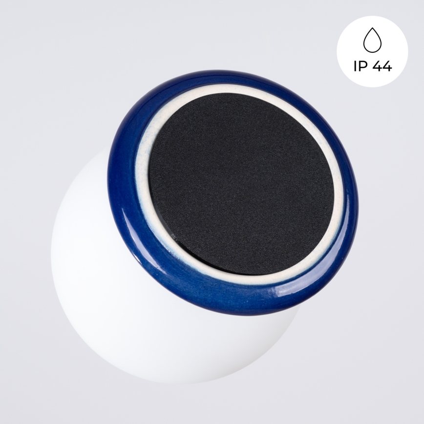 Vannitoa seinavalgusti ZORI 1xG9/8W/230V IP44 sinine