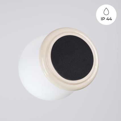 Vannitoa laelamp ZORI 1xG9/8W/230V läbimõõt 12 cm IP44 beež