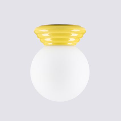 Vannitoa laelamp ZORI 1x G9/8W/230V, läbimõõt 12 cm, IP44, kollane