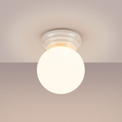 Vannitoa laelamp ZORI 1xG9/8W/230V Ø 12 cm IP44 valge