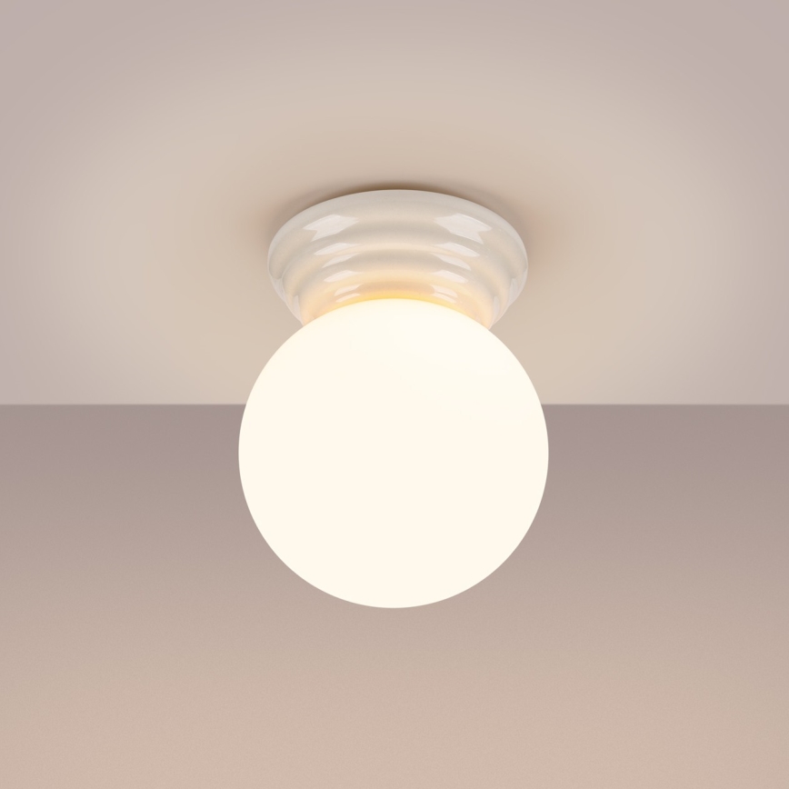 Vannitoa laelamp ZORI 1xG9/8W/230V Ø 12 cm IP44 valge