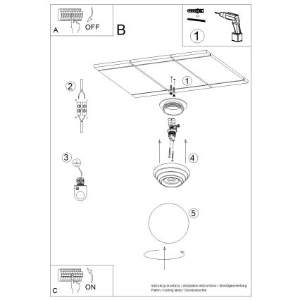 Vannitoa laelamp ZORI 1xG9/8W/230V Ø 12 cm IP44 valge