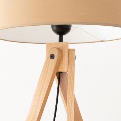 Põrandalamp NATT 1xE27/15W/230V tume beež