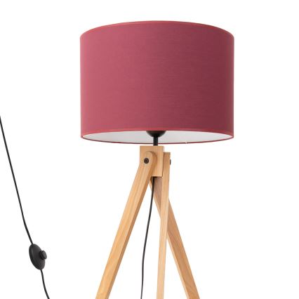 Põrandalamp NATT 1xE27/15W/230V punane