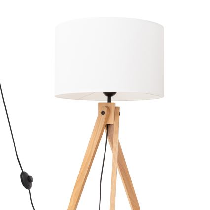 Põrandalamp NATT 1xE27/15W/230V valge