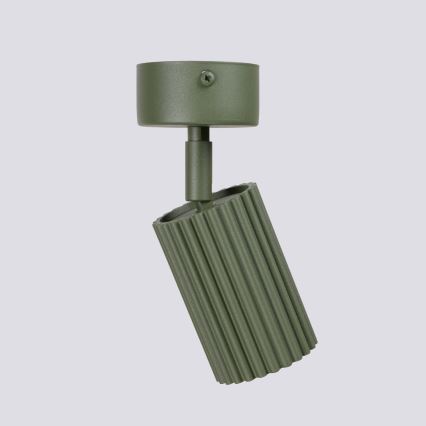 Punktvalgusti KARBON 1xGU10/10W/230V roheline