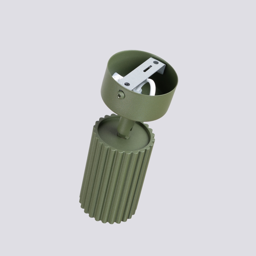Punktvalgusti KARBON 1xGU10/10W/230V roheline