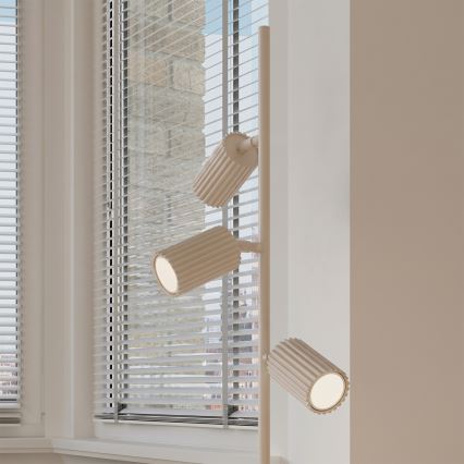 Põrandalamp KARBON 3xGU10/10W/230V kreemivärvi