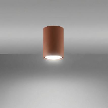 Suunatav laevalgusti LAGOS 1xGU10/10W/230V 10 cm pruun