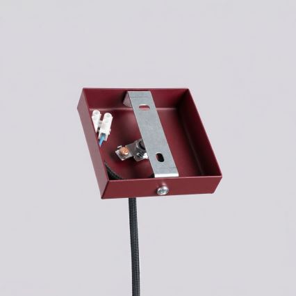 Ripplühter kaablil PASTELO 1xG9/8W/230V punane