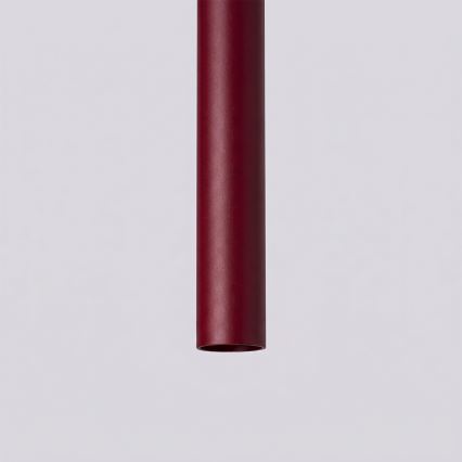 Kaabliga rippvalgusti PASTELO 2xG9/8W/230V punane