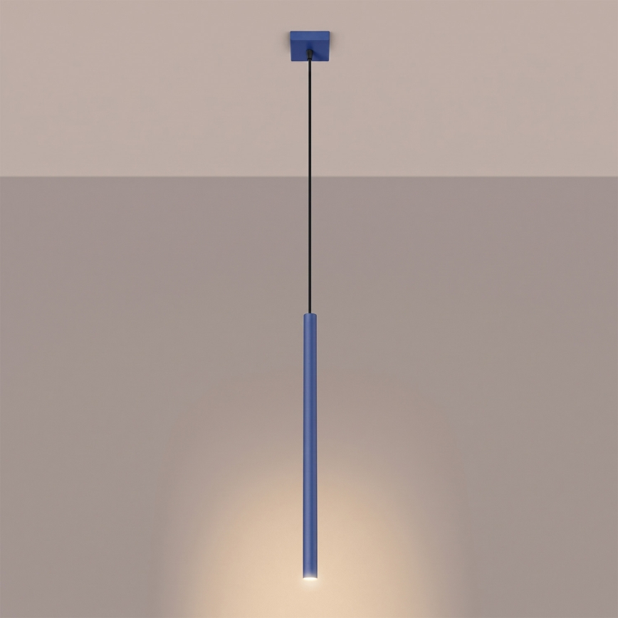 Ripatslamp kaabliga PASTELO 1xG9/8W/230V, sinine