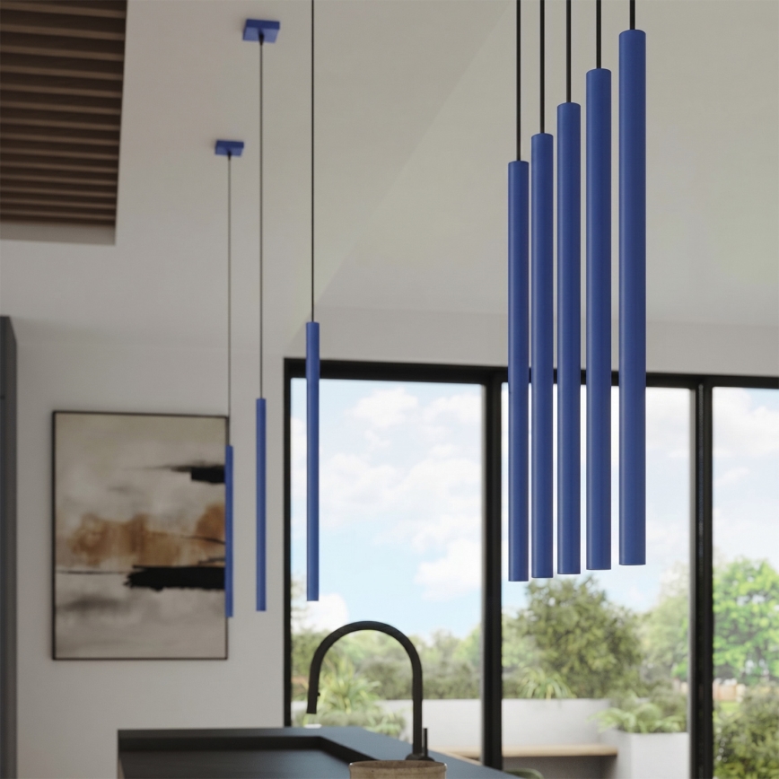 Ripatslamp kaabliga PASTELO 1xG9/8W/230V, sinine
