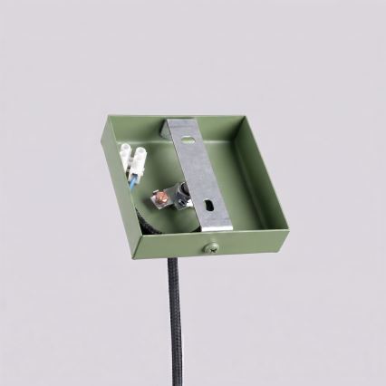 Ripplamp kaablil PASTELO 1xG9/8W/230V roheline