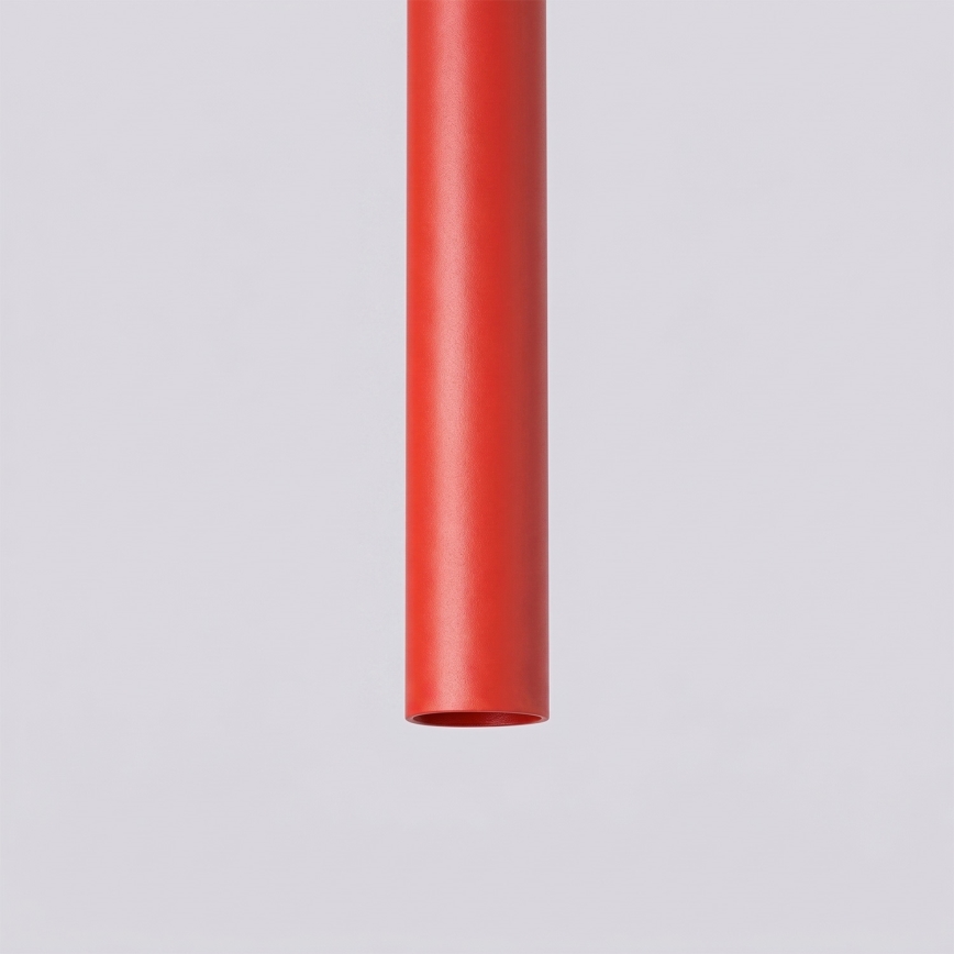 Kaabliga lühter PASTELO 1xG9/8W/230V punane