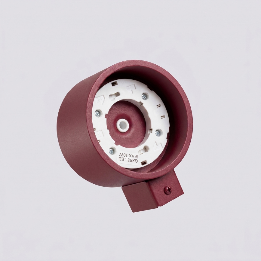 Seinavalgusti MODO 1xGX53/10W/230V punane