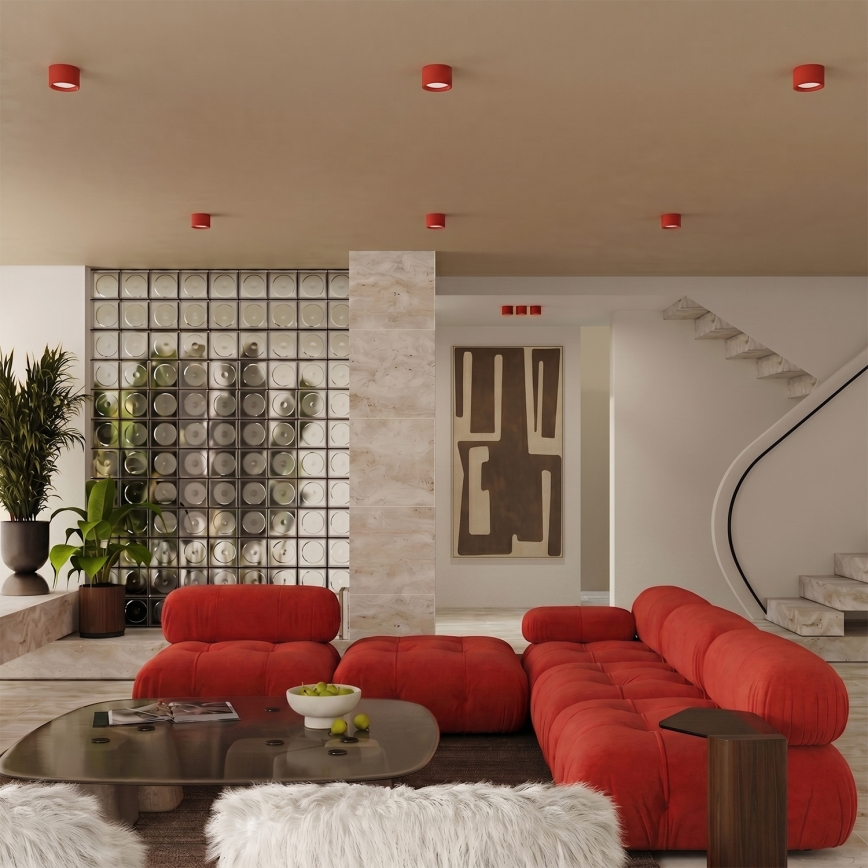 Spottvalgusti MODO 1xGX53/10W/230V punane