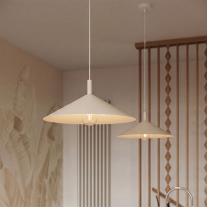 Ripplamp kaablil NOX 1xE27/15W/230V kreemjas