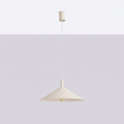 Ripplamp kaablil NOX 1xE27/15W/230V kreemjas