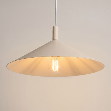 Ripplamp kaablil NOX 1xE27/15W/230V kreemjas