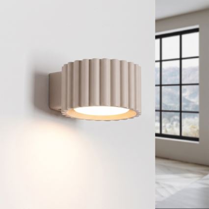 Seinavalgusti AURA 1xGX53/10W/230V pruunikas-hall