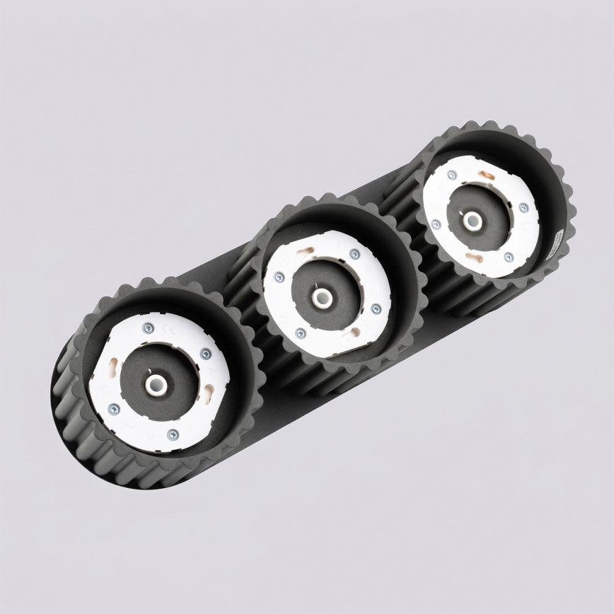 Punktvalgusti AURA 3xGX53/10W/230V must