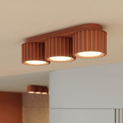 Punktvalgusti AURA 3xGX53/10W/230V oranž