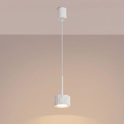 Ripplamp kaablil AURA 1xGX53/10W/230V valge