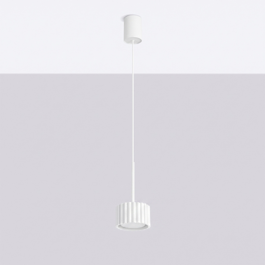 Ripplamp kaablil AURA 1xGX53/10W/230V valge