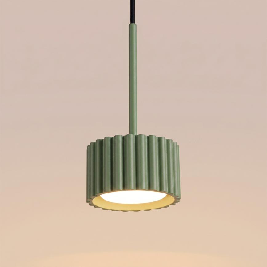 Rippvalgusti AURA, kaabliga, 1xGX53/10W/230V, roheline